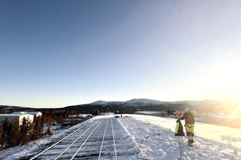 Solceller i Gällivare